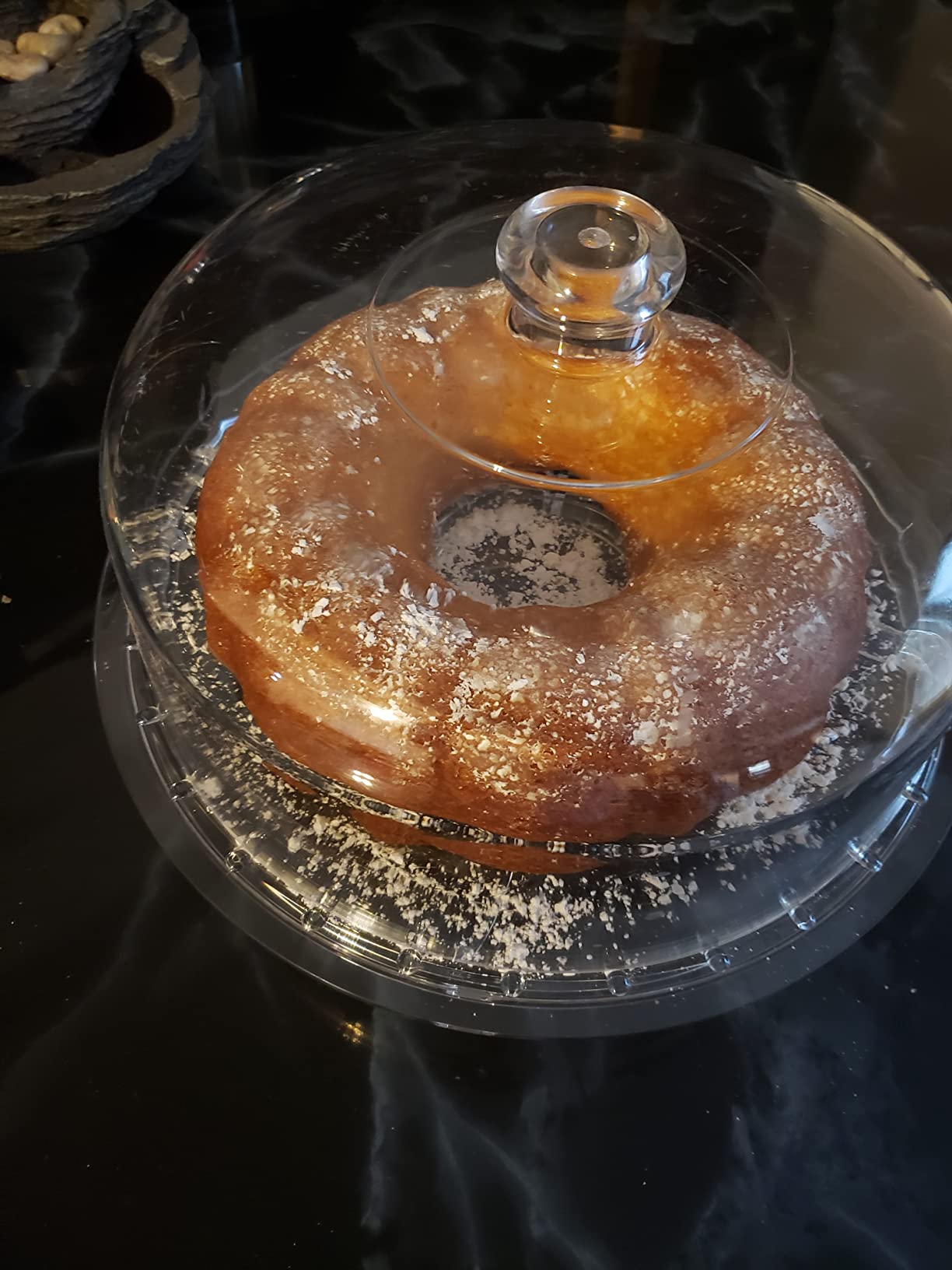 HBlife Cake Stand with Lid (12.2