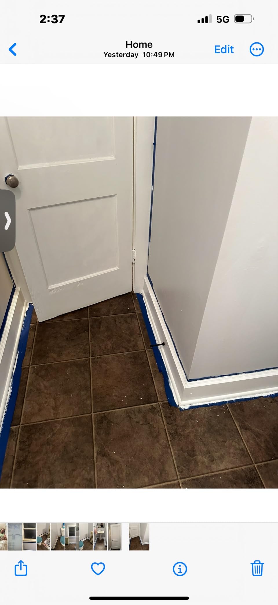 PRESTIGE Paints Interior Paint and Primer In One, 1-Gallon, Semi-Gloss, Comparable Match of Behr* Gray Shimmer* customer photo 1