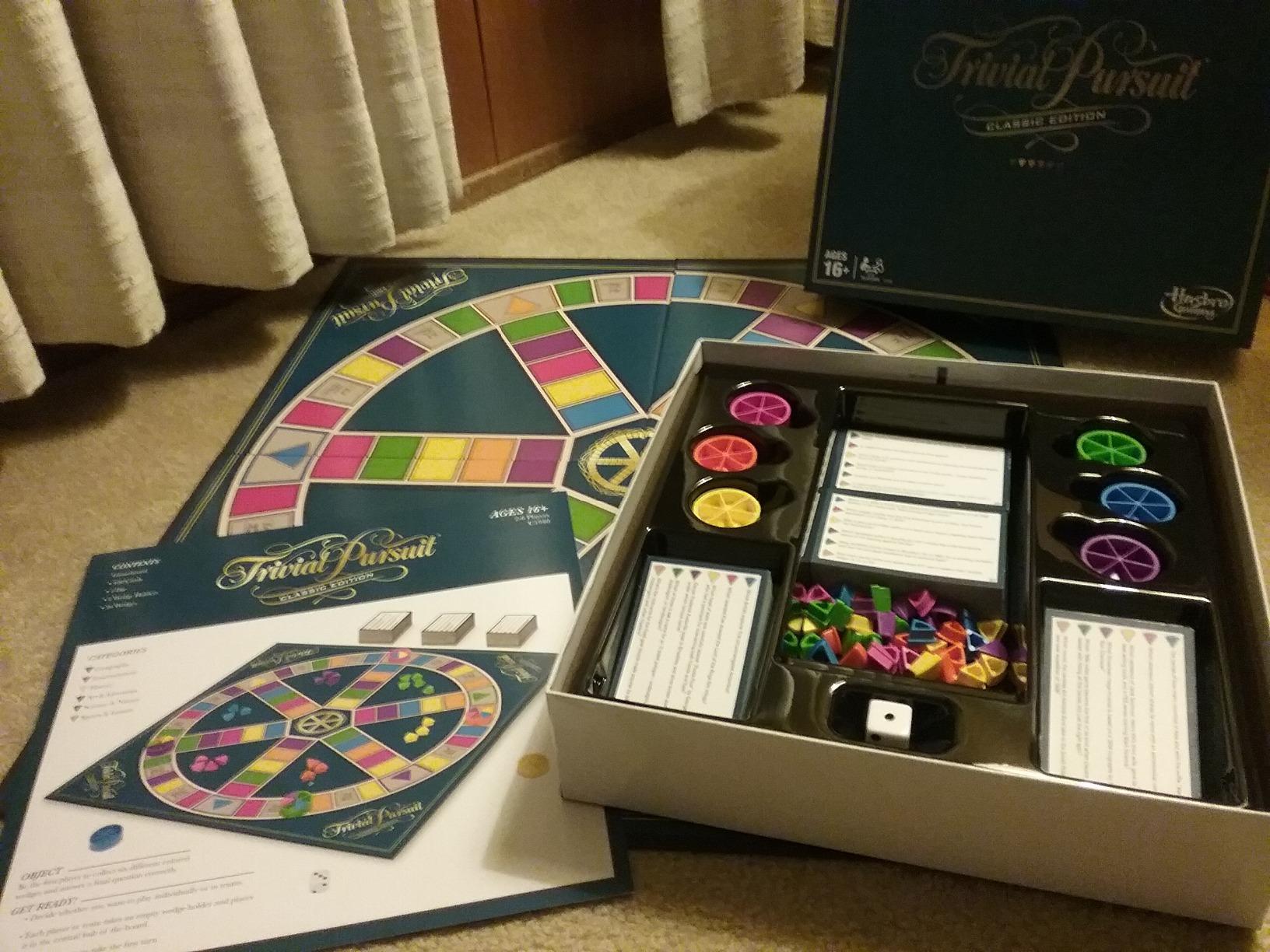 Trivial Pursuit Classic Edition Board Game for Adults and Teens Ages 16 and Up, Trivia Game for 2-6 Players customer photo 2