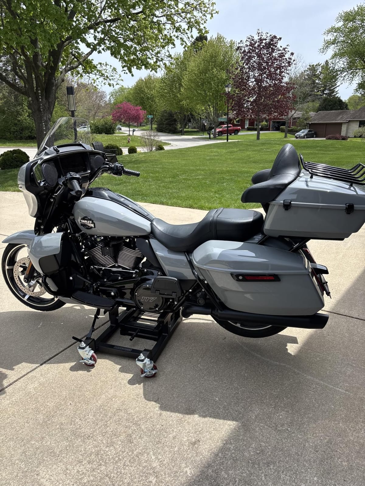 Badass Moto Heavy-Duty Motorcycle Cover for XL Touring/Baggers, Black 108