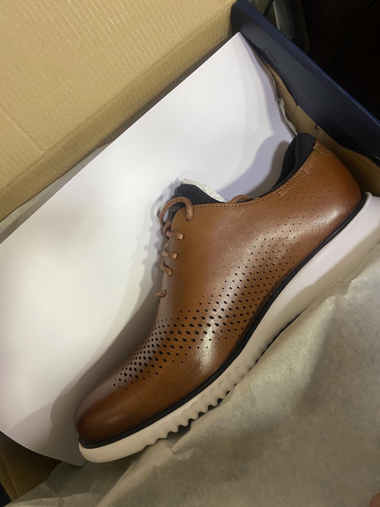 Cole Haan Men's 2.Zerogrand Laser Wingtip Oxfords customer photo 1