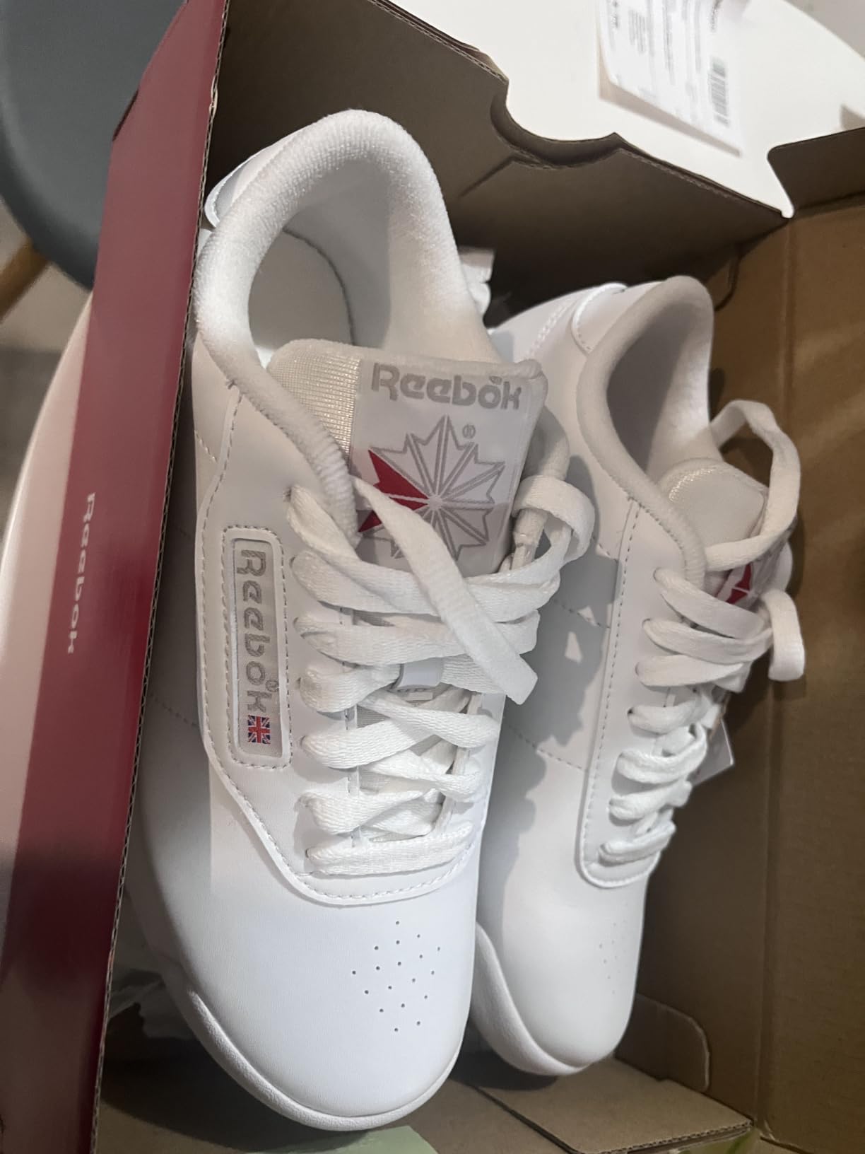 Reebok Princess Sneakers for Women, Comfortable Walking or Tennis Womens Shoes customer photo 1