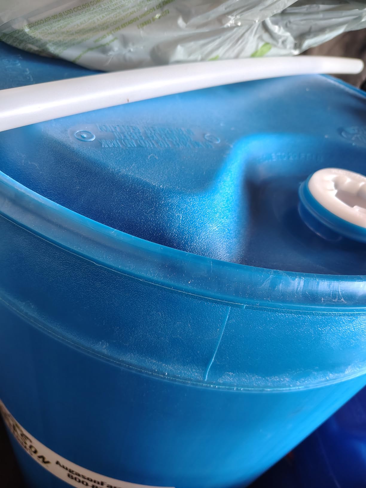 Augason Farms lon Water Storage Barrel - BPA-Free Plastic Barrel 55-Gallon customer photo 1