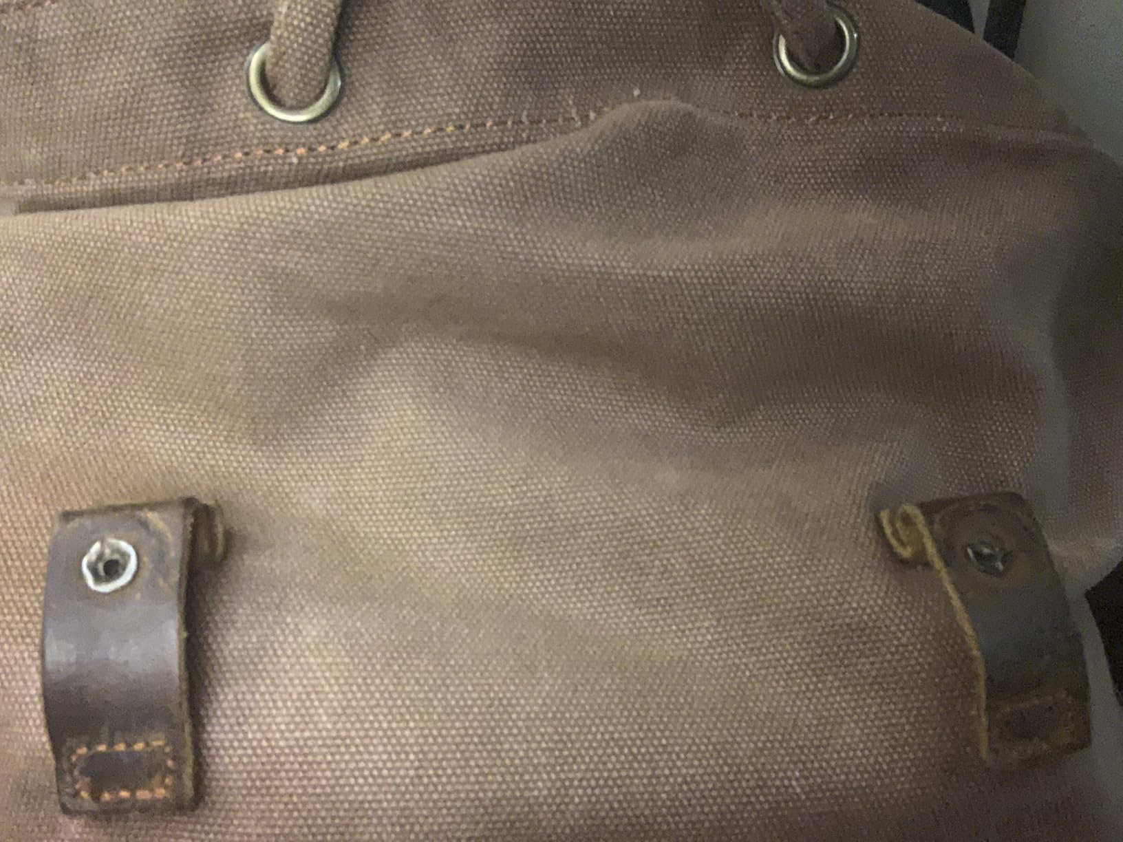 AUGUR High Capacity Canvas Vintage Backpack - for School College Hiking Travel 12-17