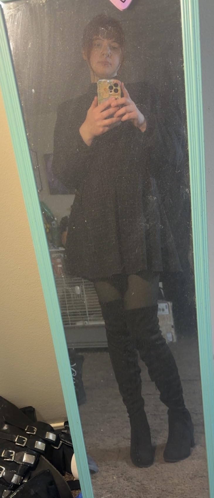 DREAM PAIRS Women's Over The Knee Thigh High Boots customer photo 1