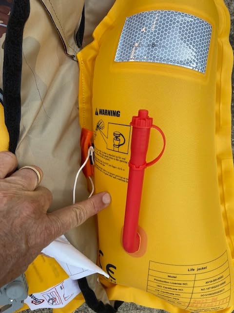 Eyson Inflatable Life Jacket Inflatable Life Vest for Adult Classic Manual customer photo 1