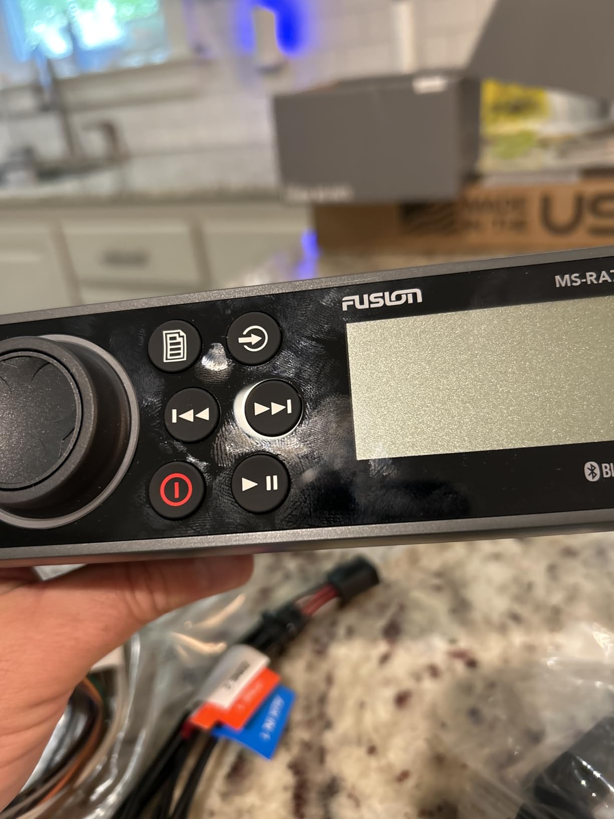 Fusion MS-RA70 Stereo with 4x50W AM/FM/Bluetooth 2-Zone USB Wireless Control for Fusion Link App customer photo 1