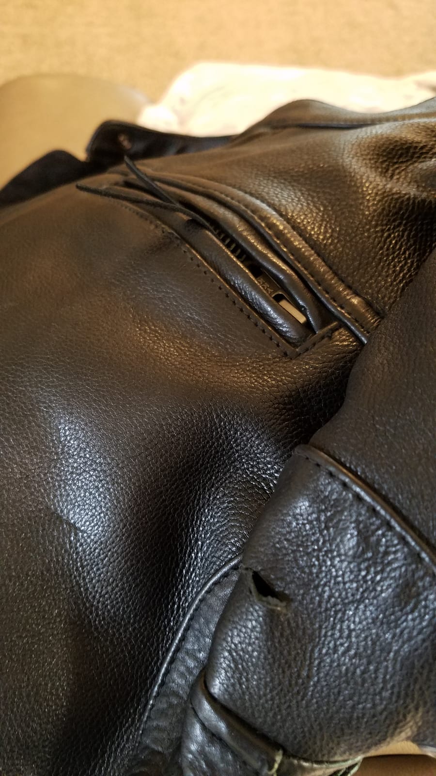 First Mfg Co - Top Performer - Men's Motorcycle Biker Riding Leather Jacket customer photo 1