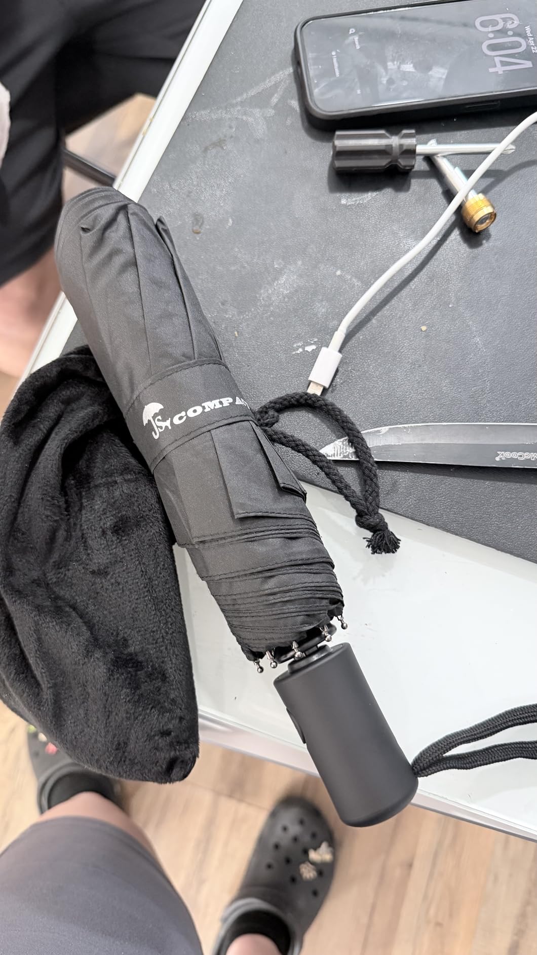 SY COMPACT Travel Umbrella - Windproof Automatic Compact Umbrellas for Rain customer photo 1