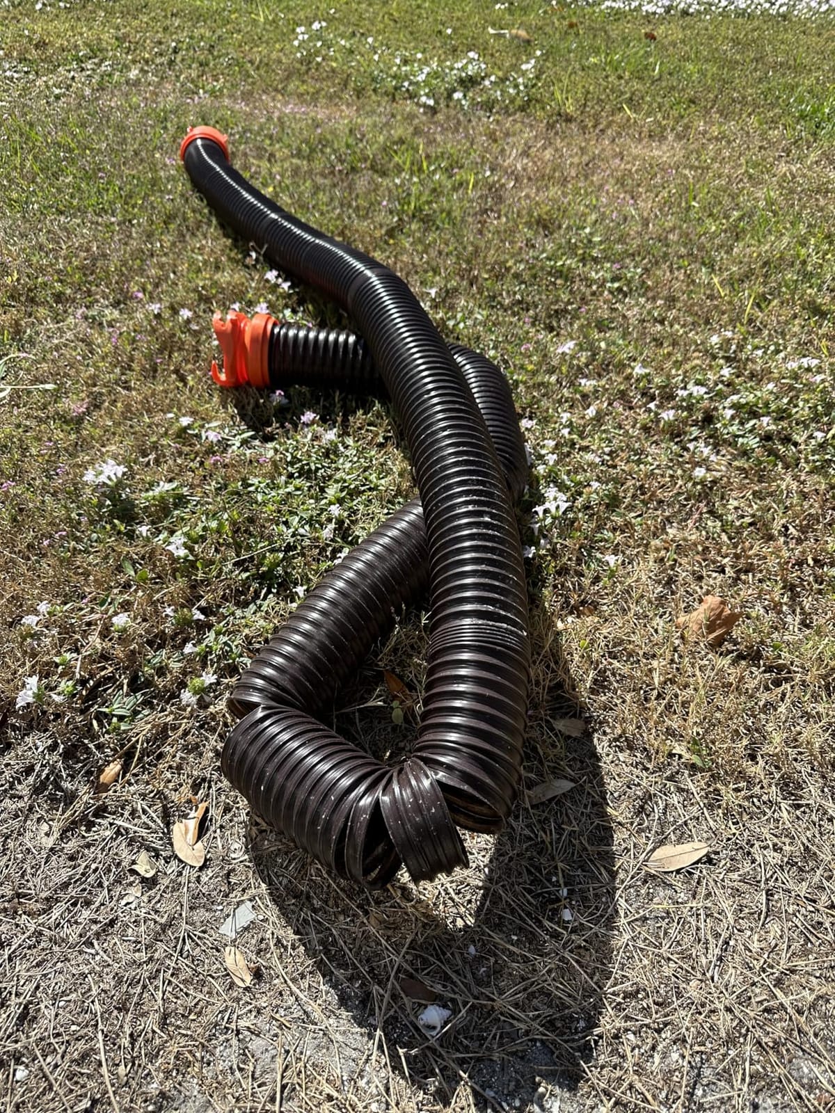Camco RhinoFLEX 10-foot RV Sewer Hose Extension - Features Collapsible Design for RV Storage - Includes Pre-Attached Lug & Bayonet Fitting -Heavy Duty Polyolefin & Reinforced w/Steel Wire (39774) customer photo 2