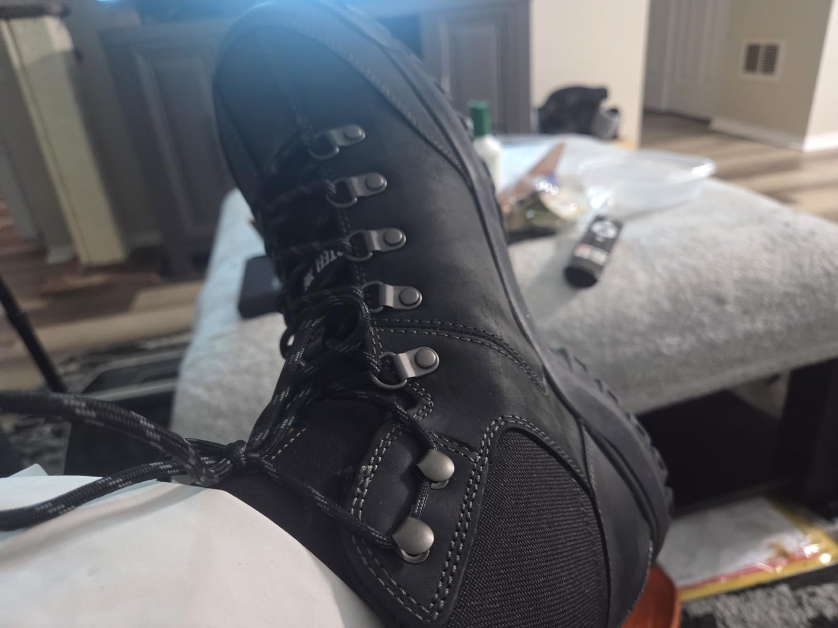 CAT Men’s Threshold Waterproof Steel Toe Work Boot customer photo 1