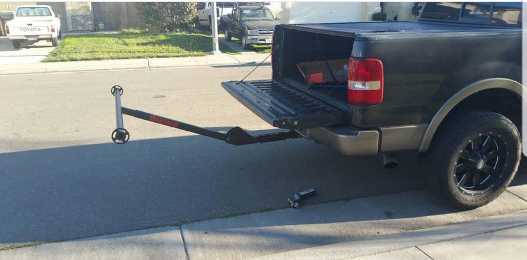 Yakima LongArm Aluminum Hitch Mount Truck Bed Extender Rack, Black customer photo 1