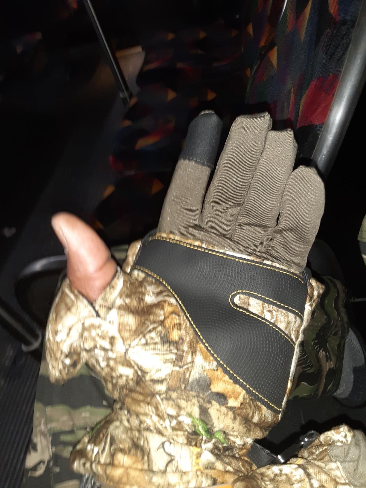 HOT SHOT Men’s Camo Huntsman Pop-Top Mittens – Outdoor Hunting Camouflage customer photo 1