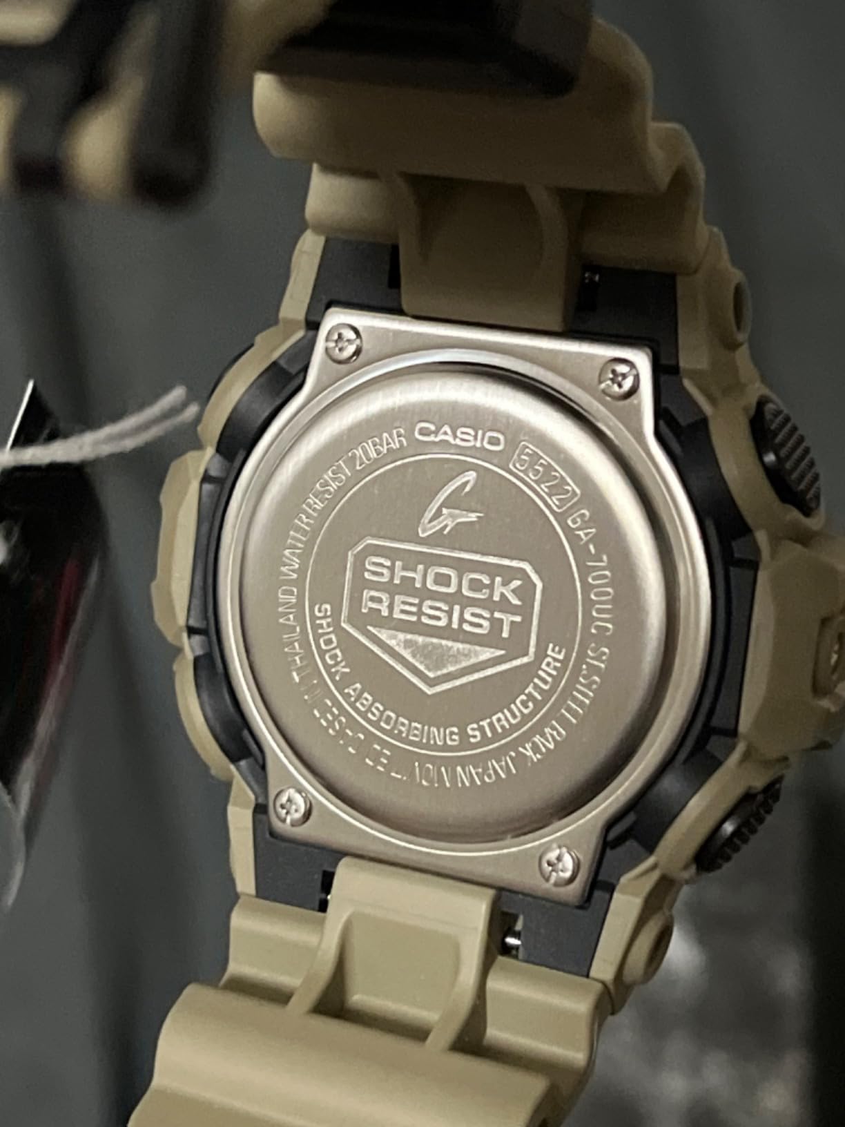 Casio Men's 700UC Series G-Shock Quartz 200M WR Shock Resistant Resin Strap and Case customer photo 1