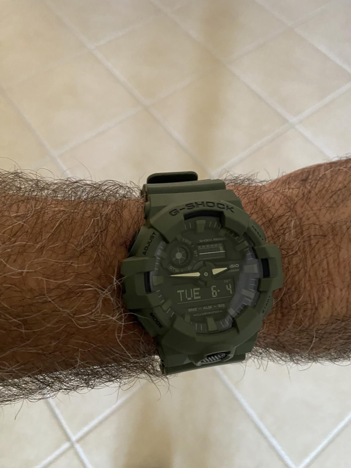 Casio Men's 700UC Series G-Shock Quartz 200M WR Shock Resistant Resin Strap and Case customer photo 2