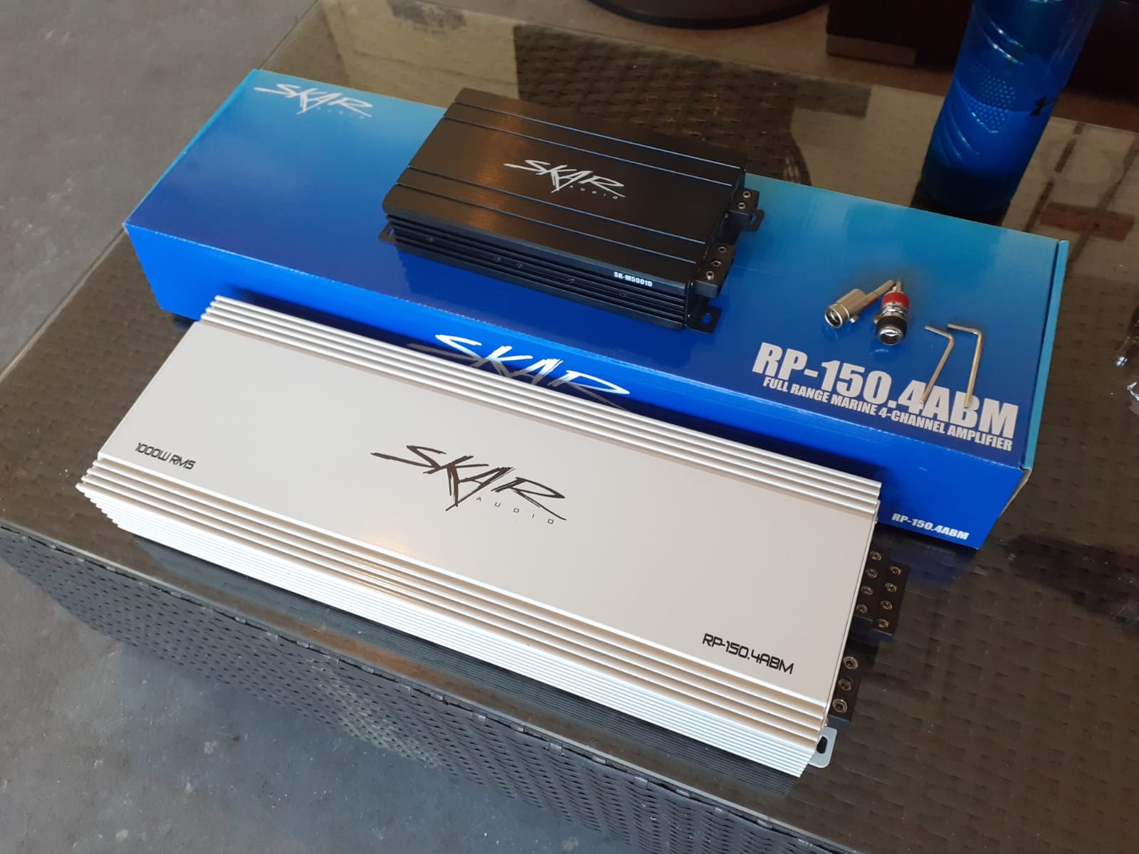 Skar Audio RP-150.4ABM 1,000 Watt Full-Range Class A/B 4-Channel Marine Amplifier customer photo 2