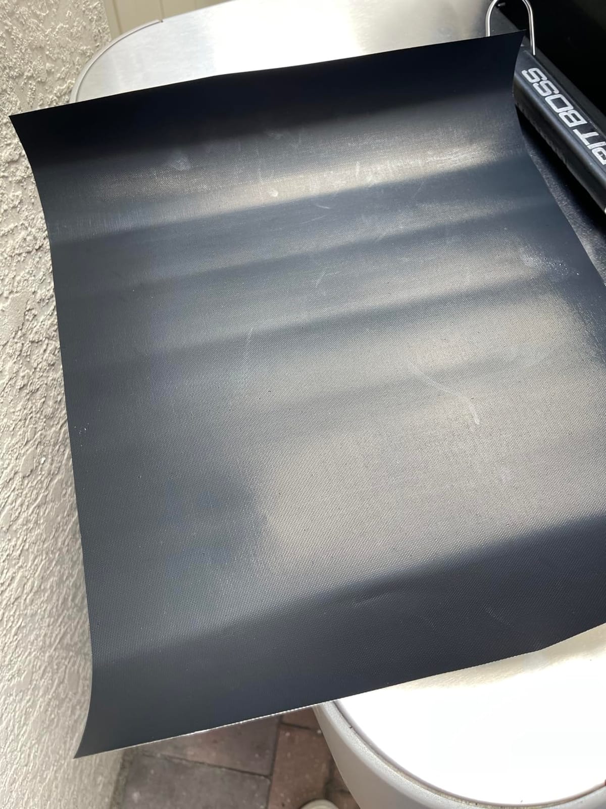 Grill Mat Set of 6, Non-Stick, 15.75 x 13 Inch, Black customer photo 2
