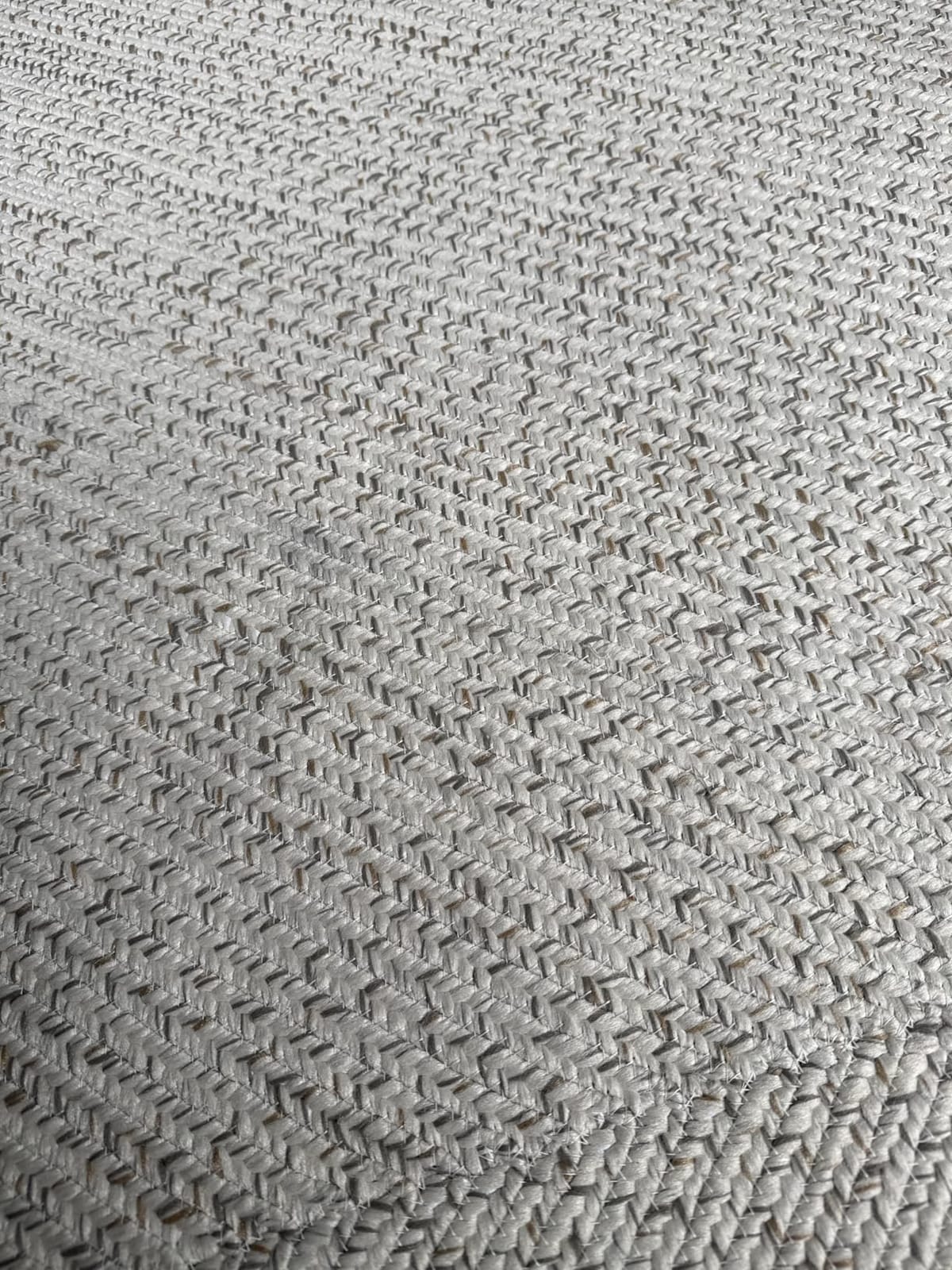nuLOOM Wynn Ivory Solid Braided Indoor/Outdoor Area Rug, 4' x 6' customer photo 2