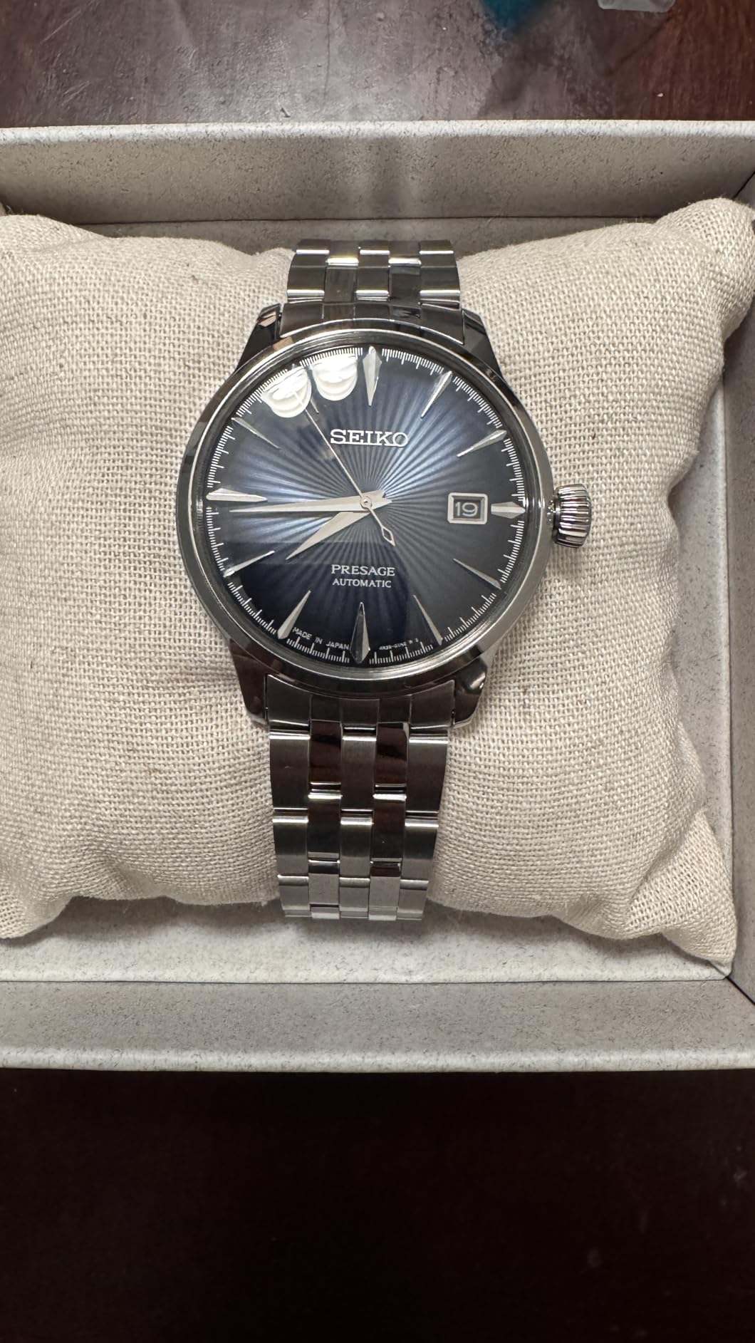 SEIKO Automatic Watch for Men - Presage Cocktail Time - Patterned Dial customer photo 1
