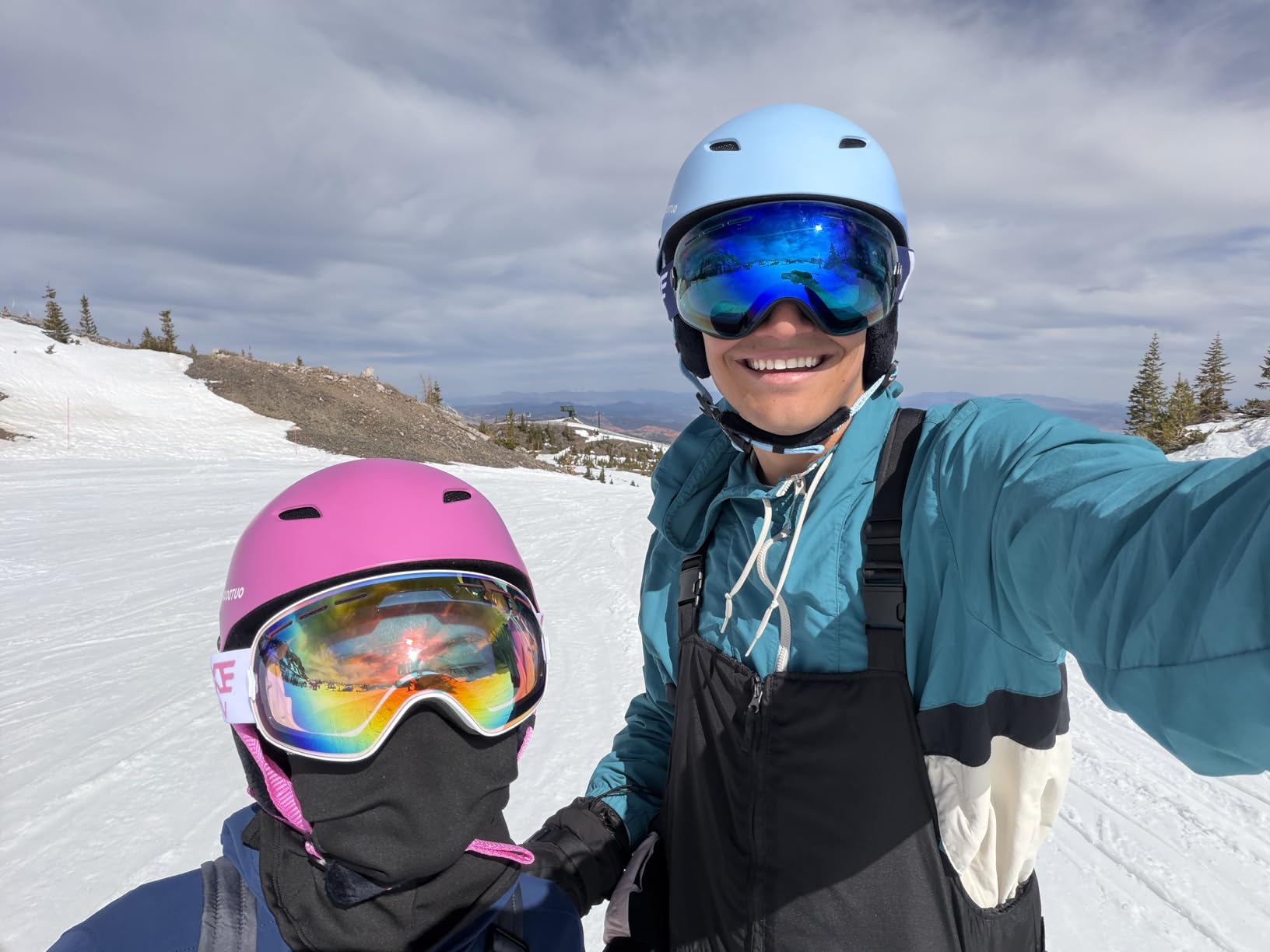 OutdoorMaster Kelvin Ski Helmet - Snowboard Helmet for Men, Women & Youth | Adjustable Dial Fit Snow Helmet with ASTM Certified,14 Vents for Comfortable Skiing,Removable Ear Pads & Inner customer photo 2