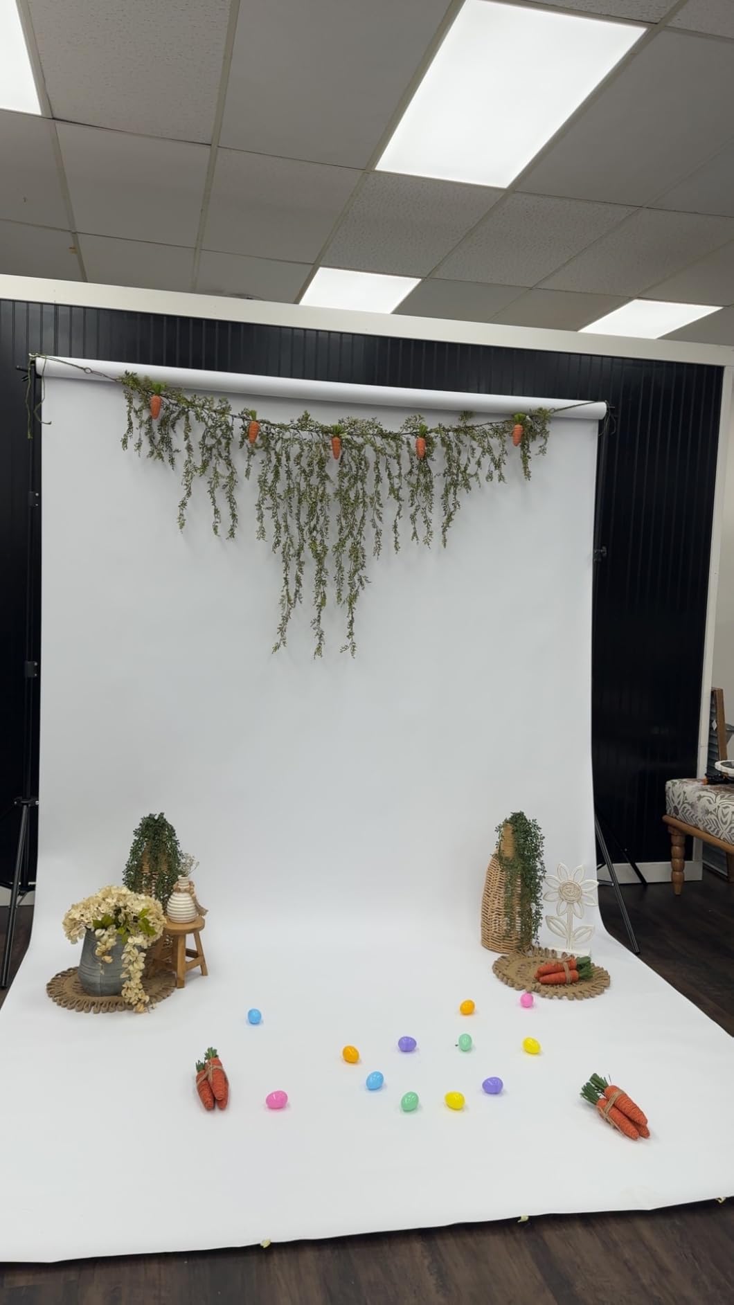 EMART 12x10Ft Heavy Duty Backdrop Stand, Adjustable Banner Stand for Photo customer photo 2