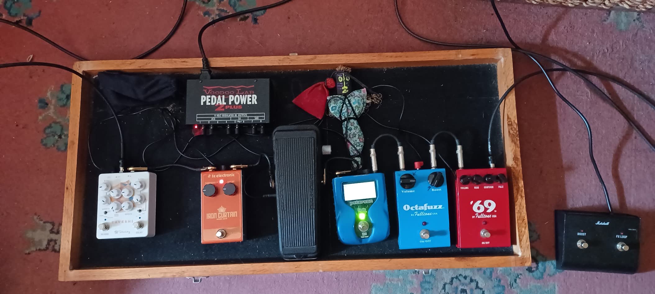 Keeley Caverns V2 Reverb and Delay Pedal, White (KCav2) customer photo 1