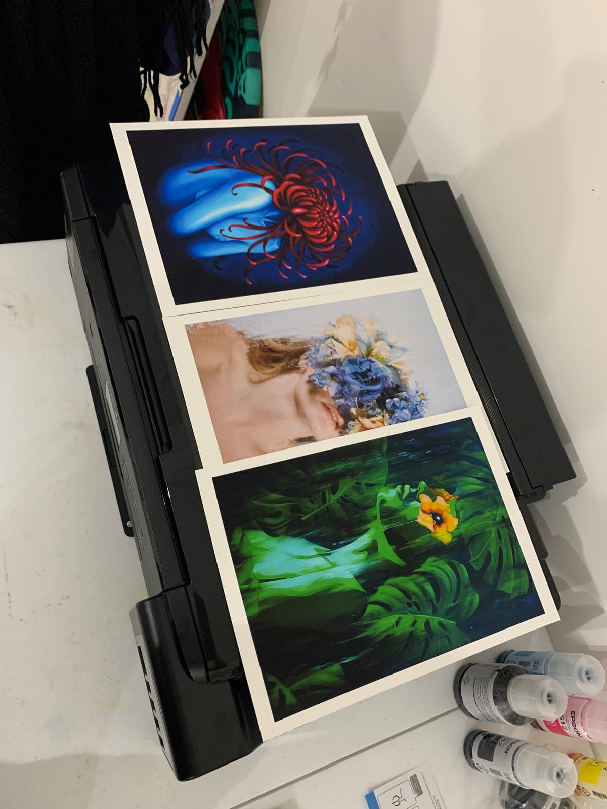 Epson Expression Premium EcoTank Wireless 5-Color All-in-One Supertank Printer with Scanner, Copier and Ethernet customer photo 1