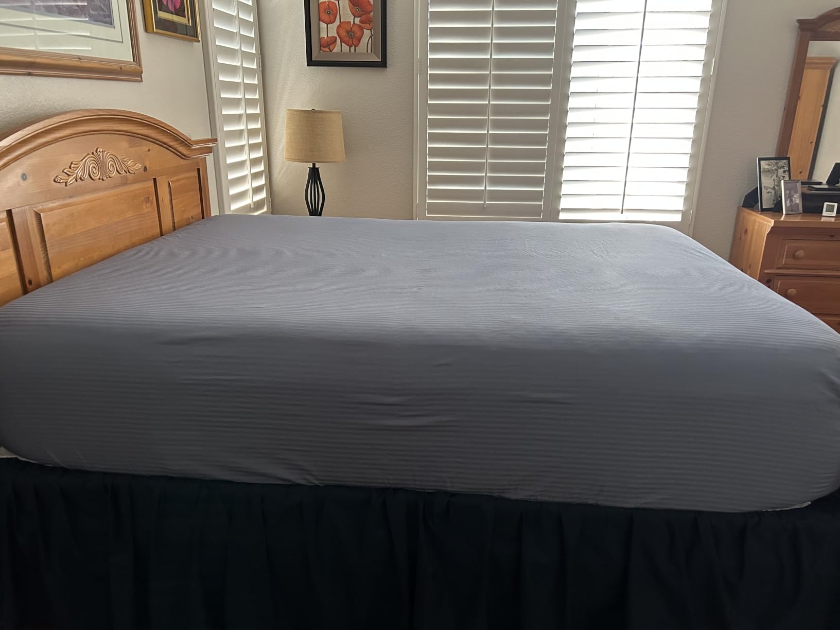 Feather & Stitch 100% Cotton Sateen 500 TC Queen Size Bed Sheet Set customer photo 1