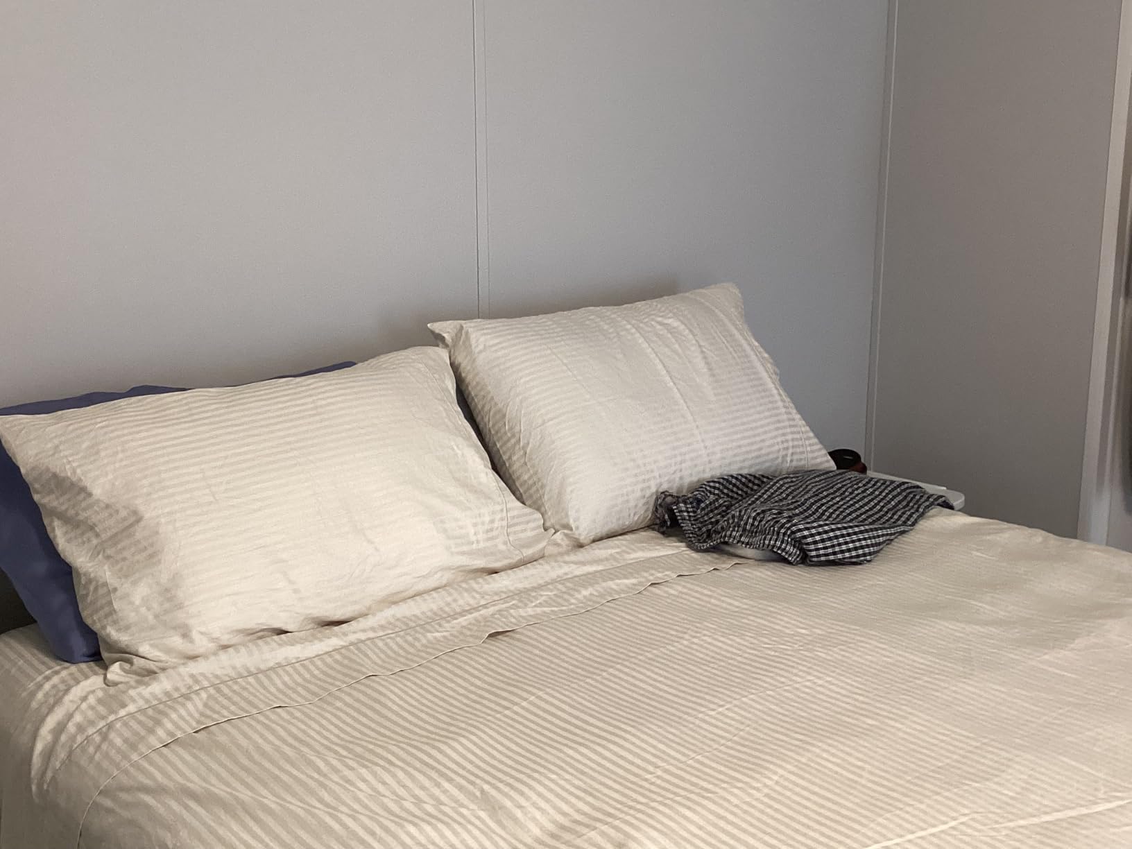 Feather & Stitch 100% Cotton Sateen 500 TC Queen Size Bed Sheet Set customer photo 2