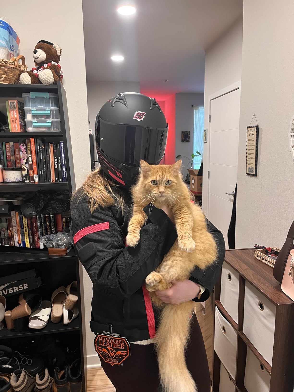 Milwaukee Leather MPL2794 Black and Pink Mesh/Textile Armored Motorcycle Racer Jacket for Women - All Season Jackets customer photo 1