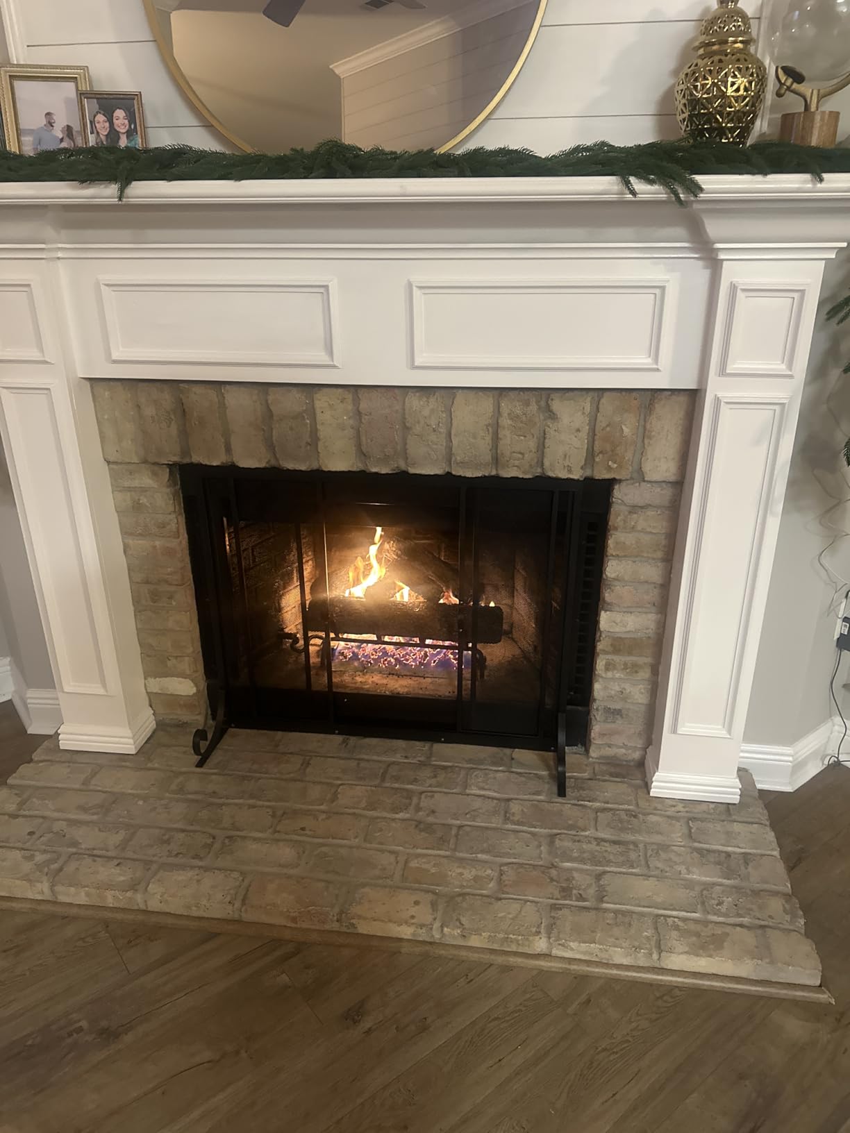 Real Fyre 24-Inch Live Oak Vented Gas Log Set, Natural Gas, Match-Lit with Burner, Grate & Gas Connection Kit, 90,000 BTU customer photo 1
