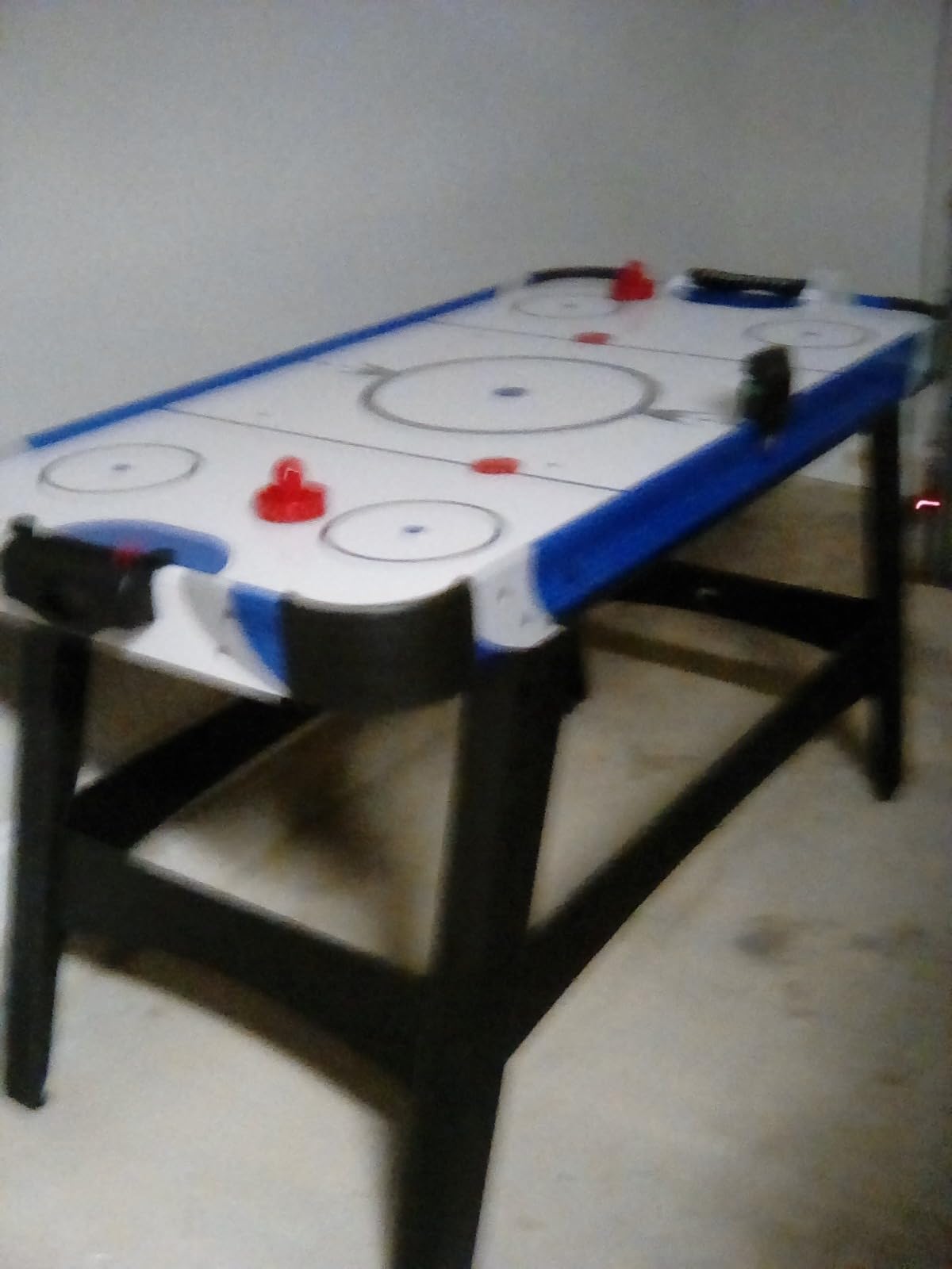 Best Choice Products 58in Mid-Size Arcade Style Air Hockey Table for Game Room, Home, Office w/ 2 Pucks, 2 Pushers, Digital LED Score Board, Powerful 12V Motor, Carrying Bag customer photo 1