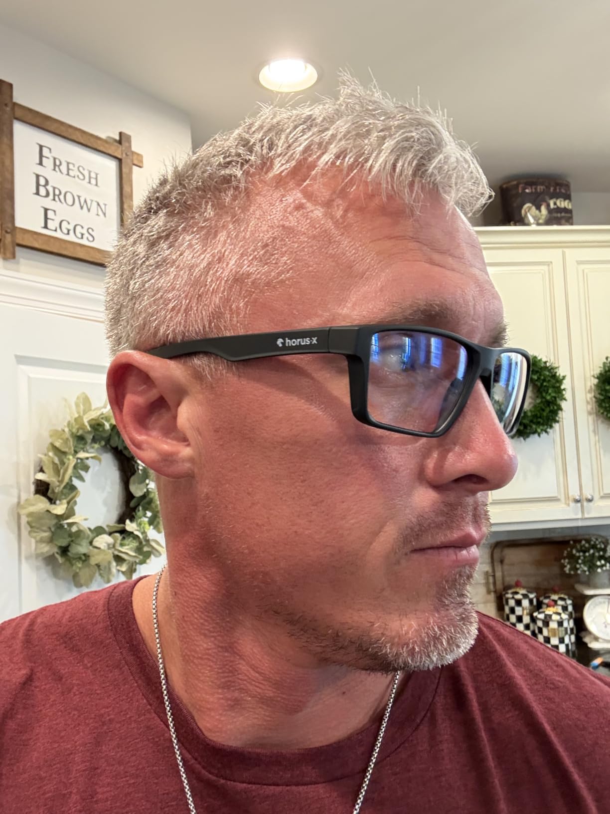 Horus X • Blue Light Glasses Men Women | Blue Light Blocking Glasses | For Screen Anti-Fatigue Eye Migraine customer photo 1