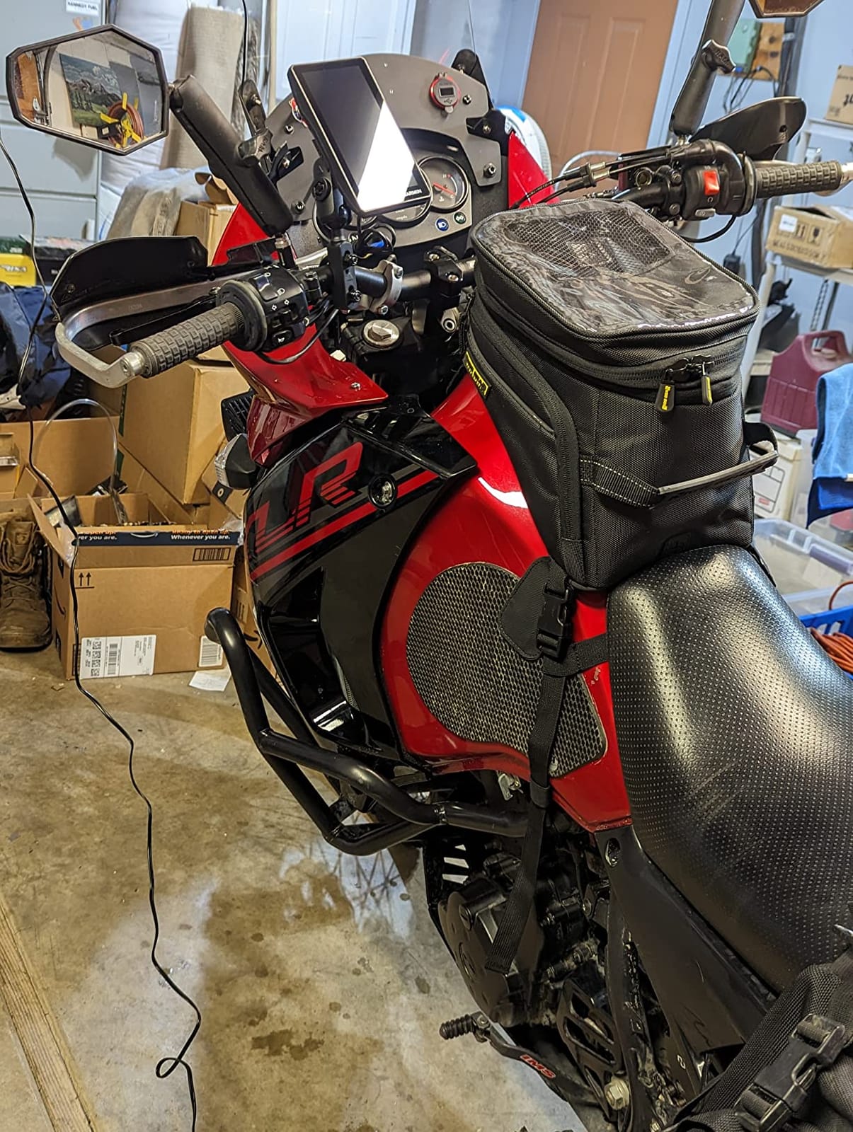 Nelson-Rigg Trails End Adventure Motorcycle Tank Bag, fits Most Honda Yamaha Kawasaki Adventure Bikes customer photo 2