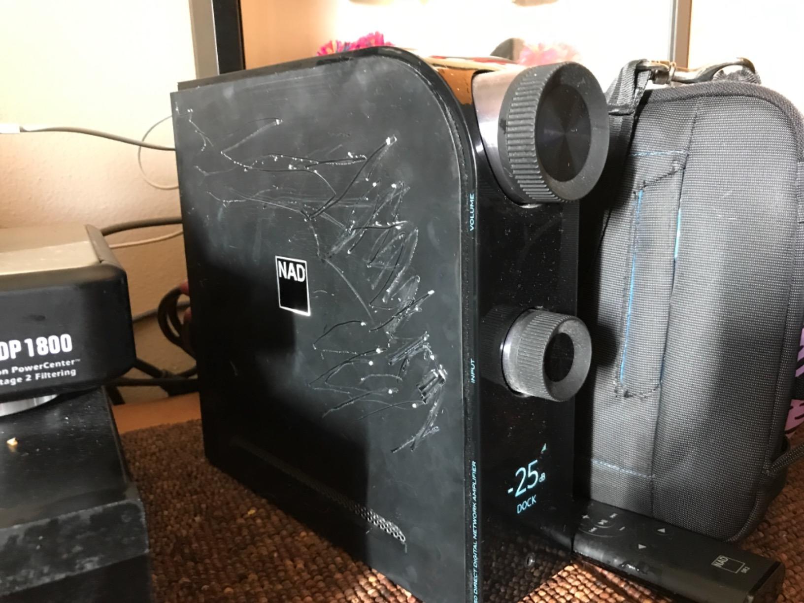 NAD D 3020 V2 Hybrid Digital Integrated Amplifier – 24-Bit/192kHz DAC, Phono Input, Bluetooth aptX, & Subwoofer Out customer photo 2