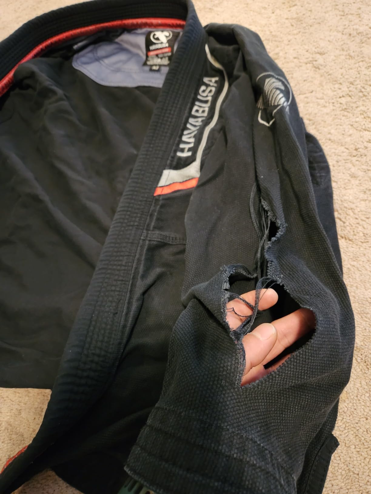 Hayabusa Ultra-Lightweight Pearlweave Jiu Jitsu Gi customer photo 2