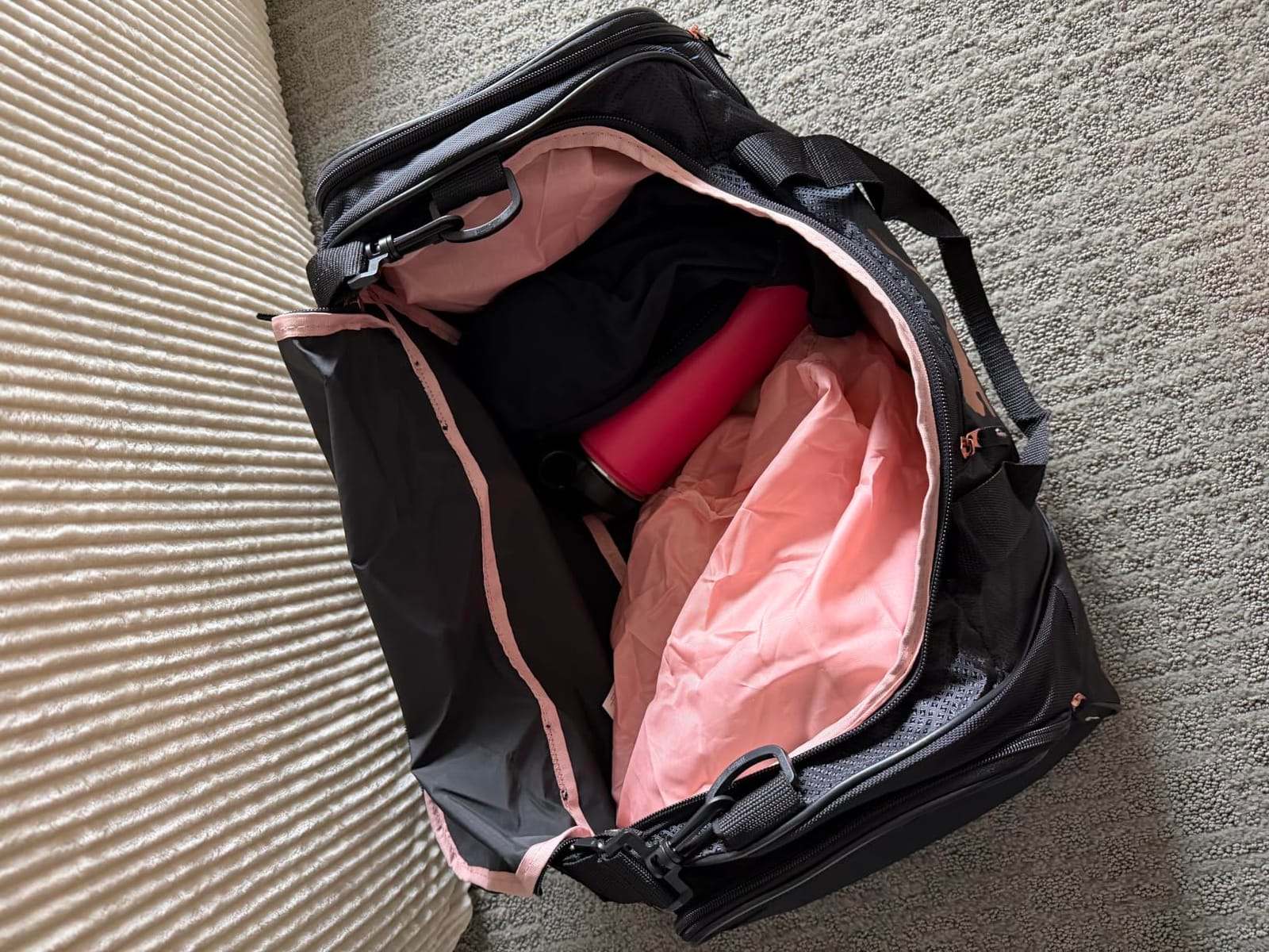 PUMA womens Candidate Duffel Bag with Removable Strap & Shoe Pocket customer photo 2