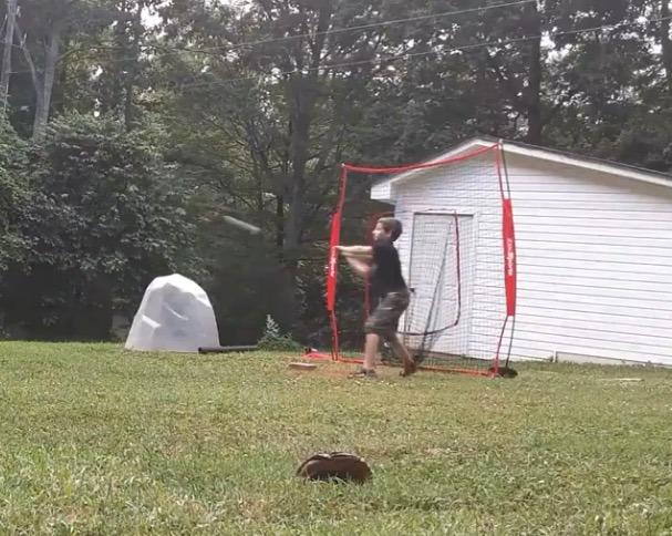 ZENY 5'x5' / 7'×7' Baseball Softball Practice Net Hitting Batting Catching Pitching Training Net with Carry Bag, Baseball Training Equipment customer photo 1