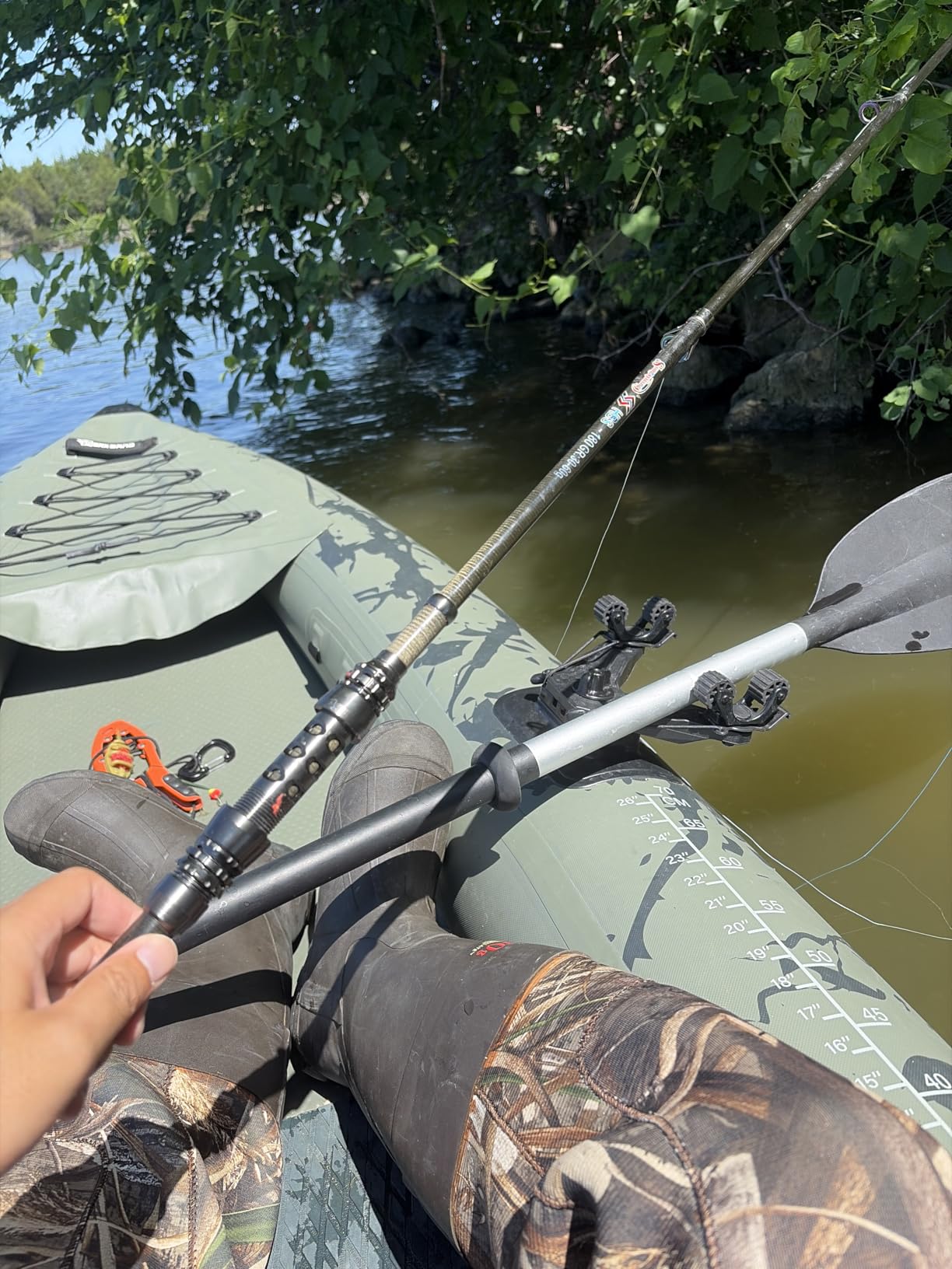 Sougayilang Fishing Rod Reel Combo with Telescopic Fishing Pole Spinning Reel Carrier Bag for Travel Saltwater Freshwater Fishing customer photo 2