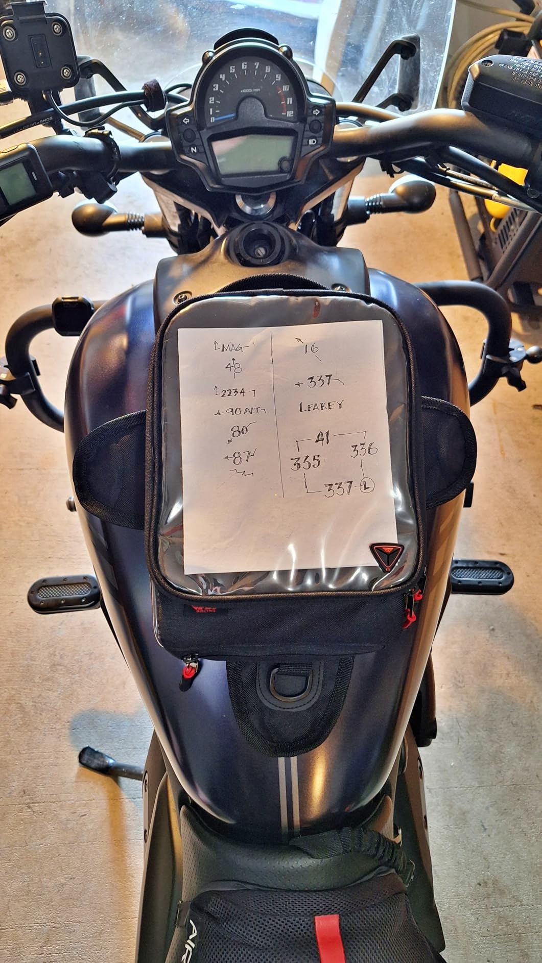 Fly Racing Street Mini Tank Bag (Black) customer photo 1