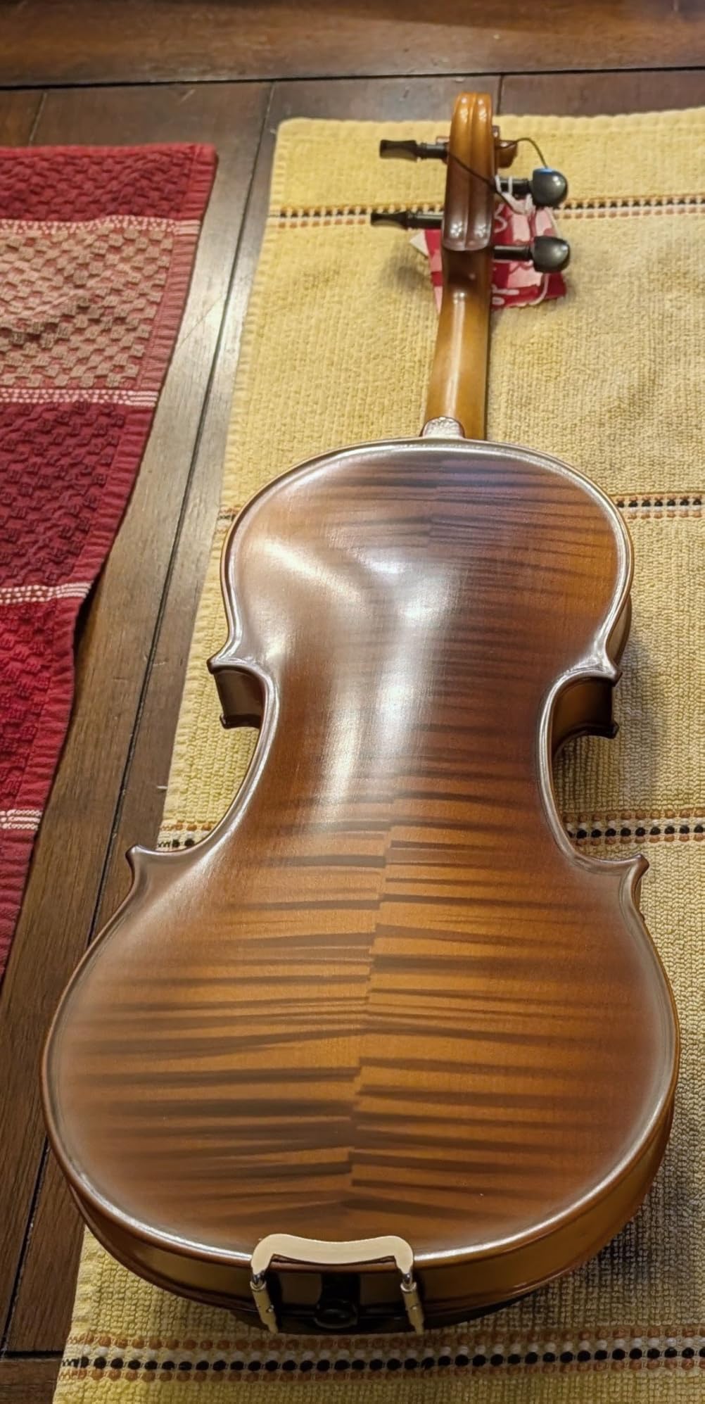 Bunnel G1 Violin Clearance Outfit - Carrying Case and Accessories Included - Solid Maple Wood and Ebony Fittings By Kennedy Violins (4/4) customer photo 2