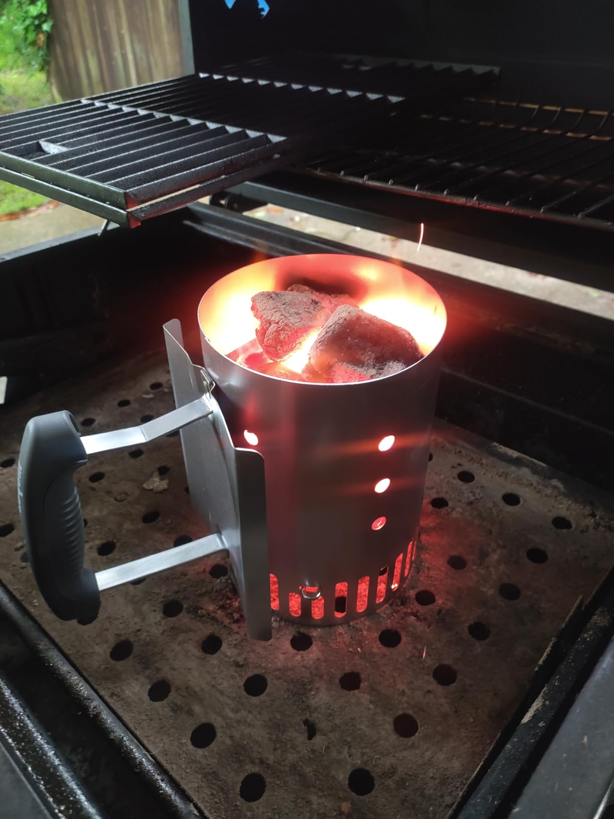 Weber® Rapidfire Chimney Starter, Standard, Silver customer photo 1
