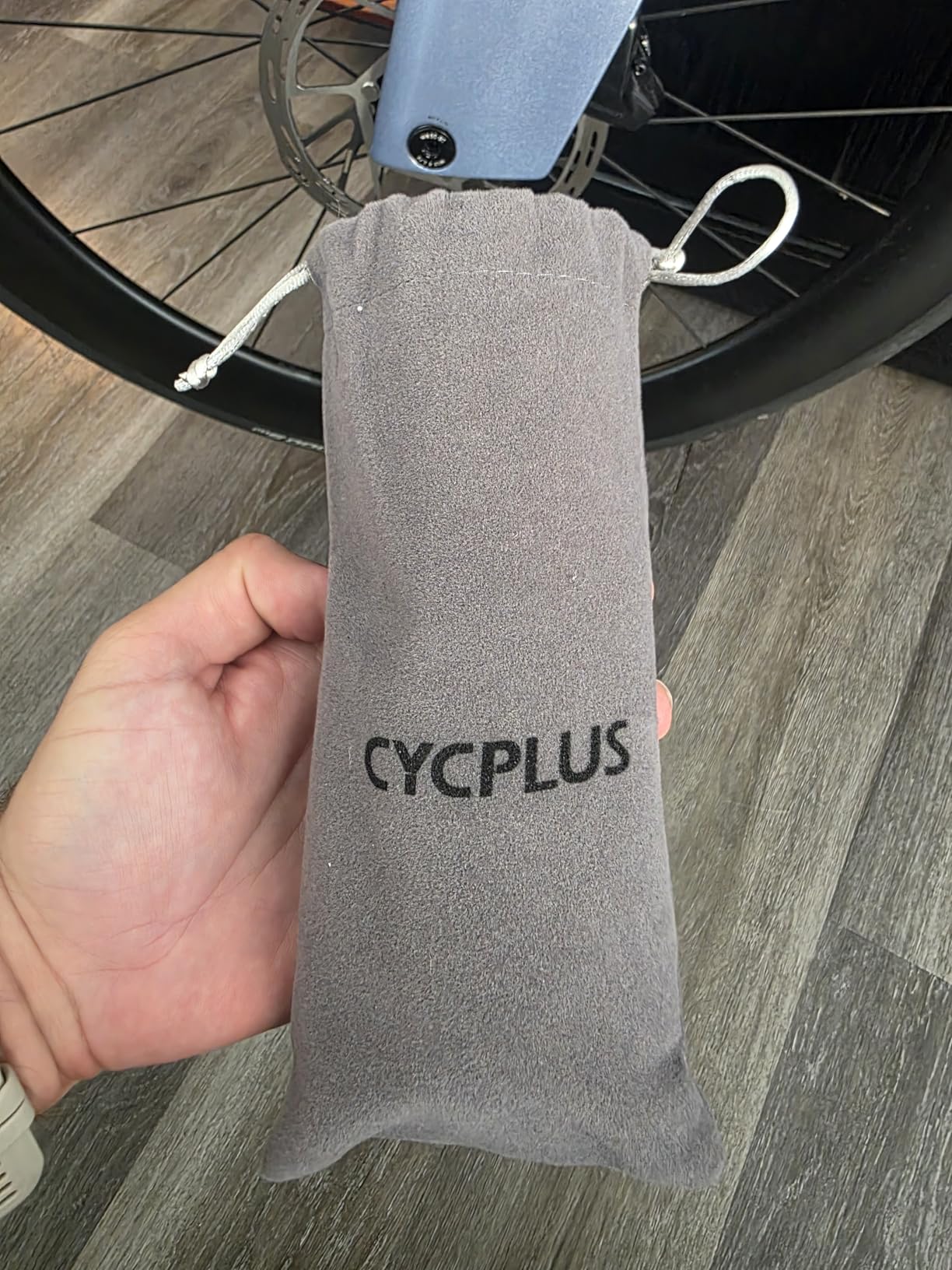 CYCPLUS Portable Electric Tire Inflator Bike Pump,150PSI Auto Off customer photo 1
