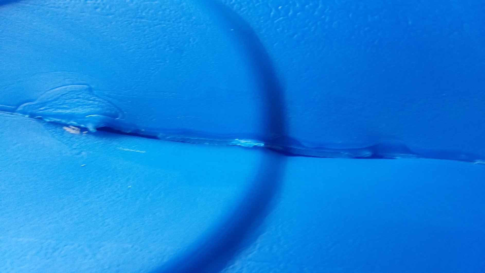 55 Gallon Blue Water Barrel | Solid Mold |2 Inch Bung Holes, Good for Long Term Drinking Water Use | BPA Free customer photo 1