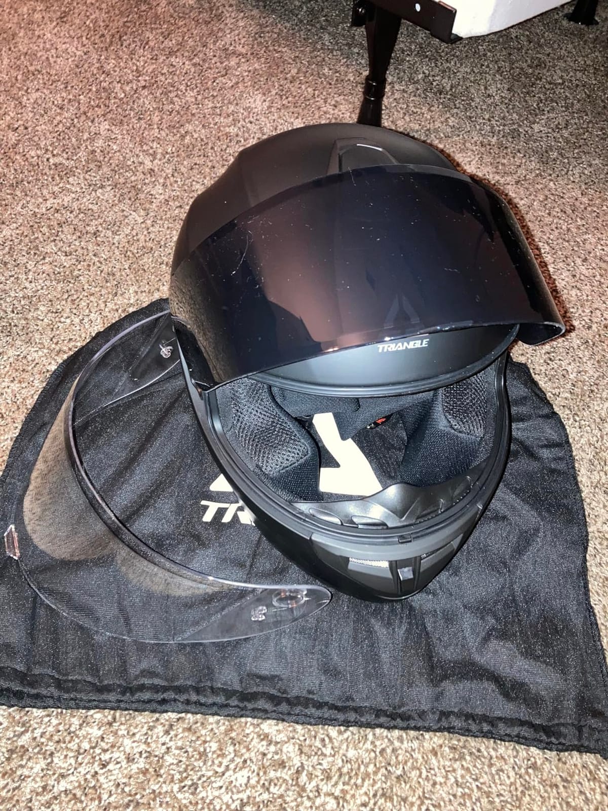 TRIANGLE Full Face Motorcycle Helmet DOT Approved Men Women, Street Bike customer photo 1