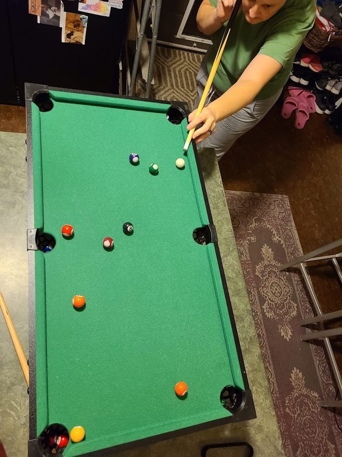 Best Choice Products 4-in-1 Multi Game Table, Childrens Combination Arcade Set w/Pool Billiards, Air Hockey, Foosball and Table Tennis customer photo 1