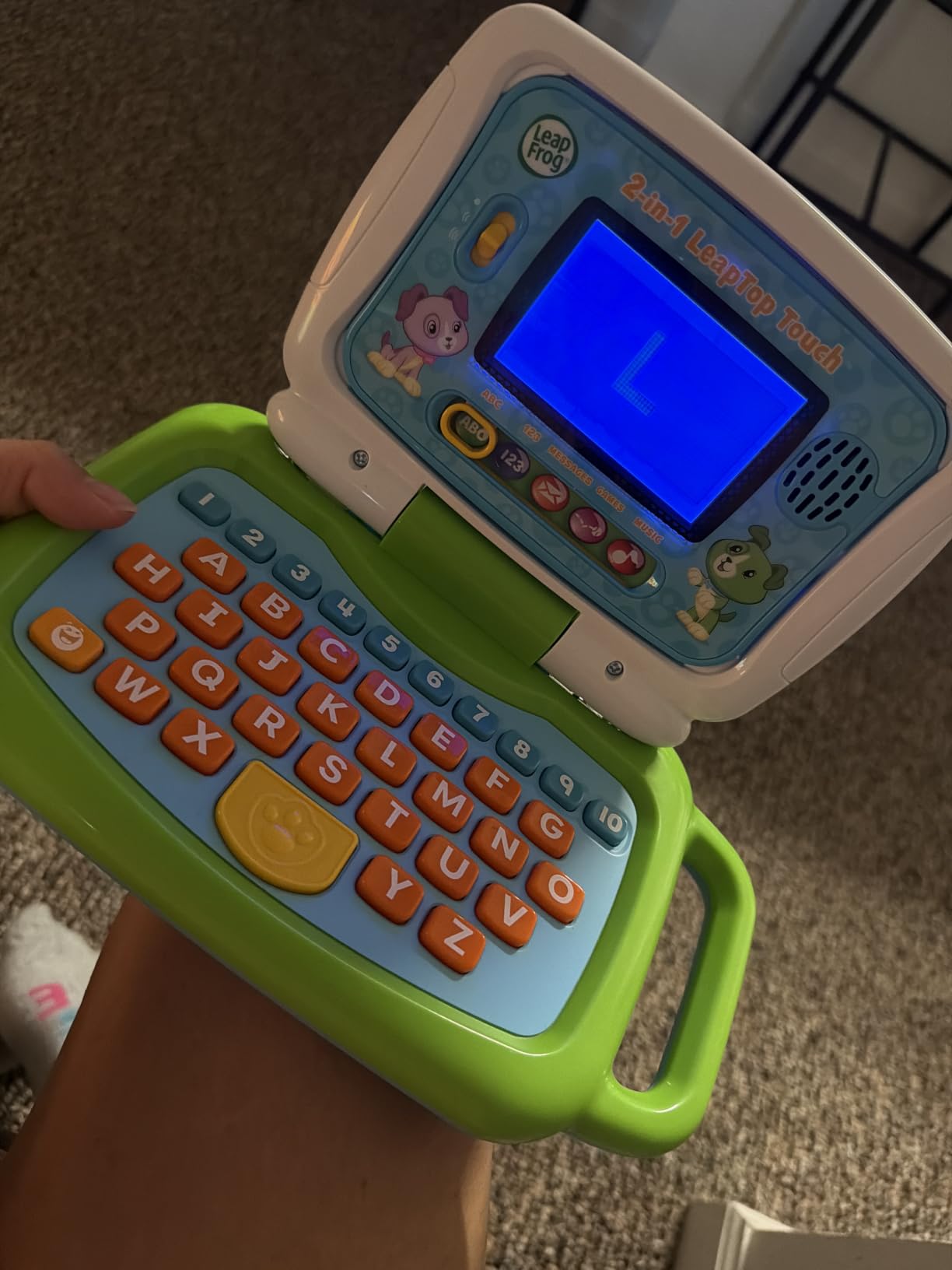 LeapFrog 2-in-1 LeapTop Touch (Frustration Free Packaging), Pink customer photo 2