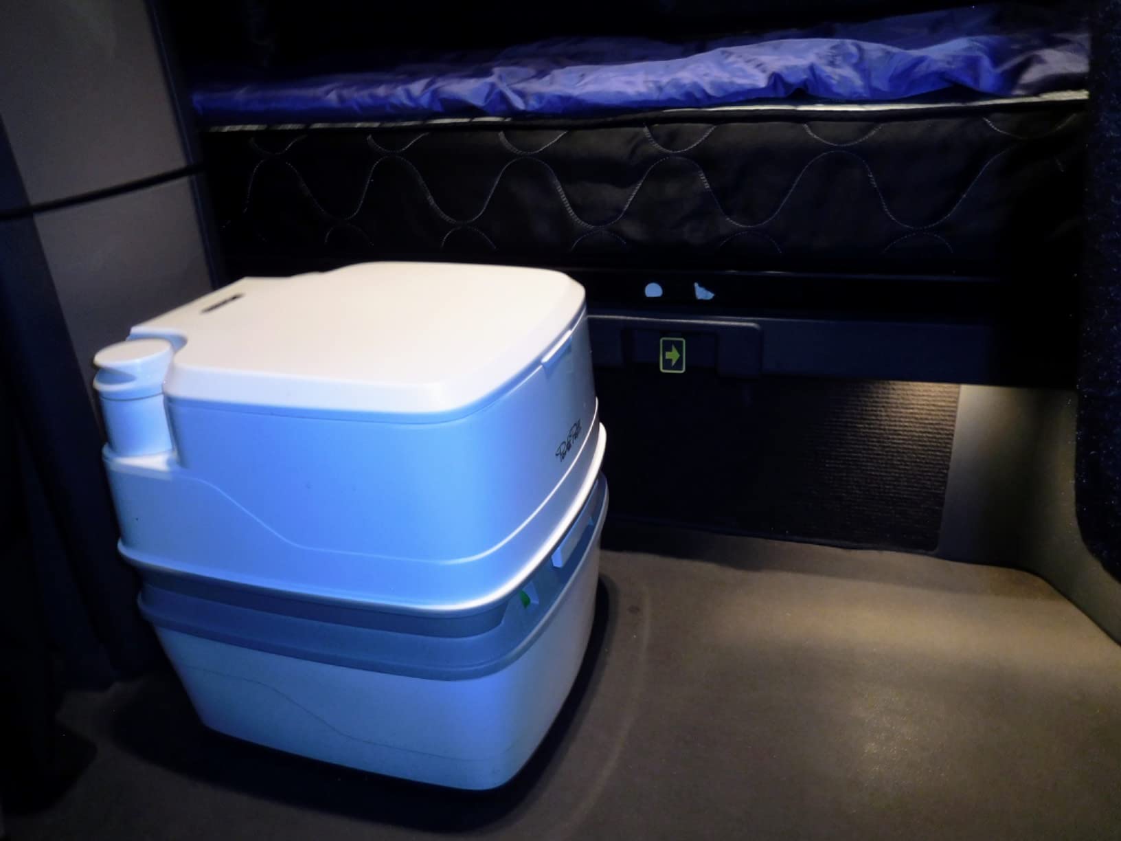 Porta Potti Thetford Porta Potti 365 Portable Toilet (for RV, Marine, Camping, Vans, Trucks, Healthcare) 92820, White customer photo 1