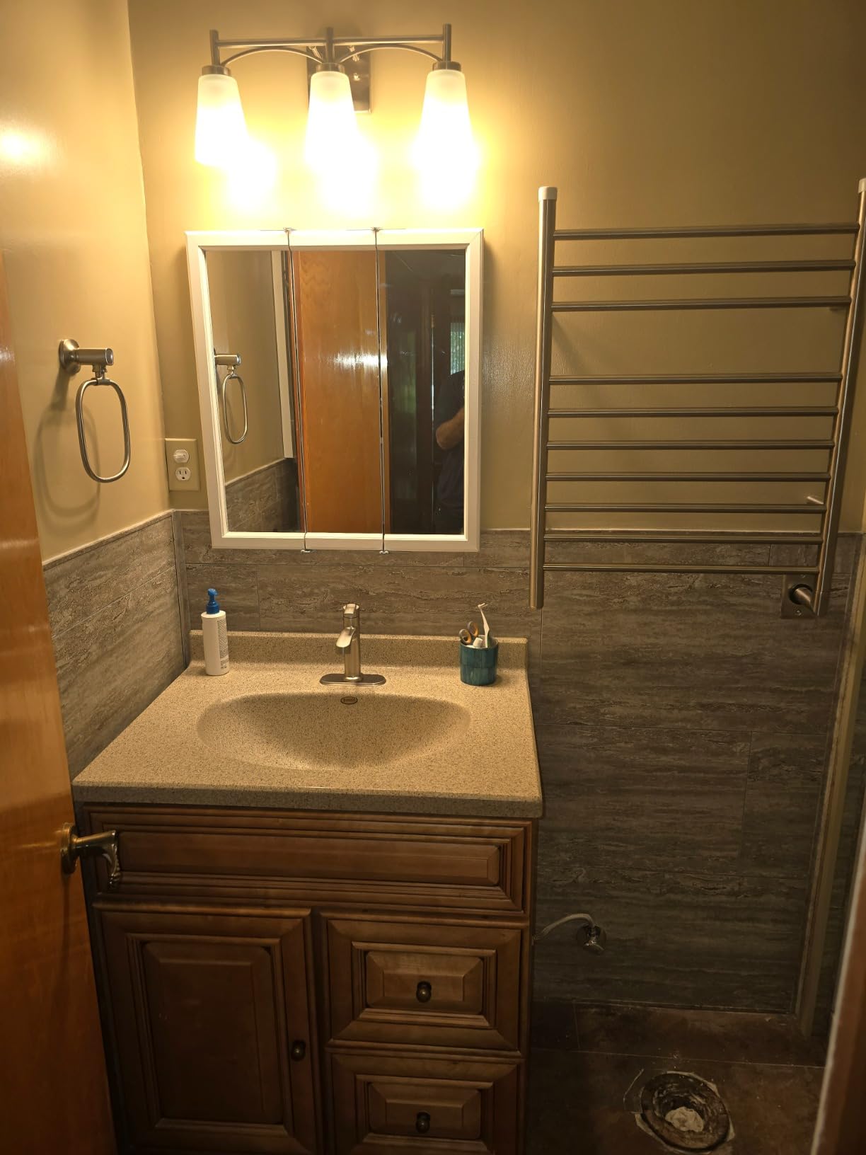 HEATGENE Towel Warmer, Heated Towel Rack, Hardwired, Brushed customer photo 1