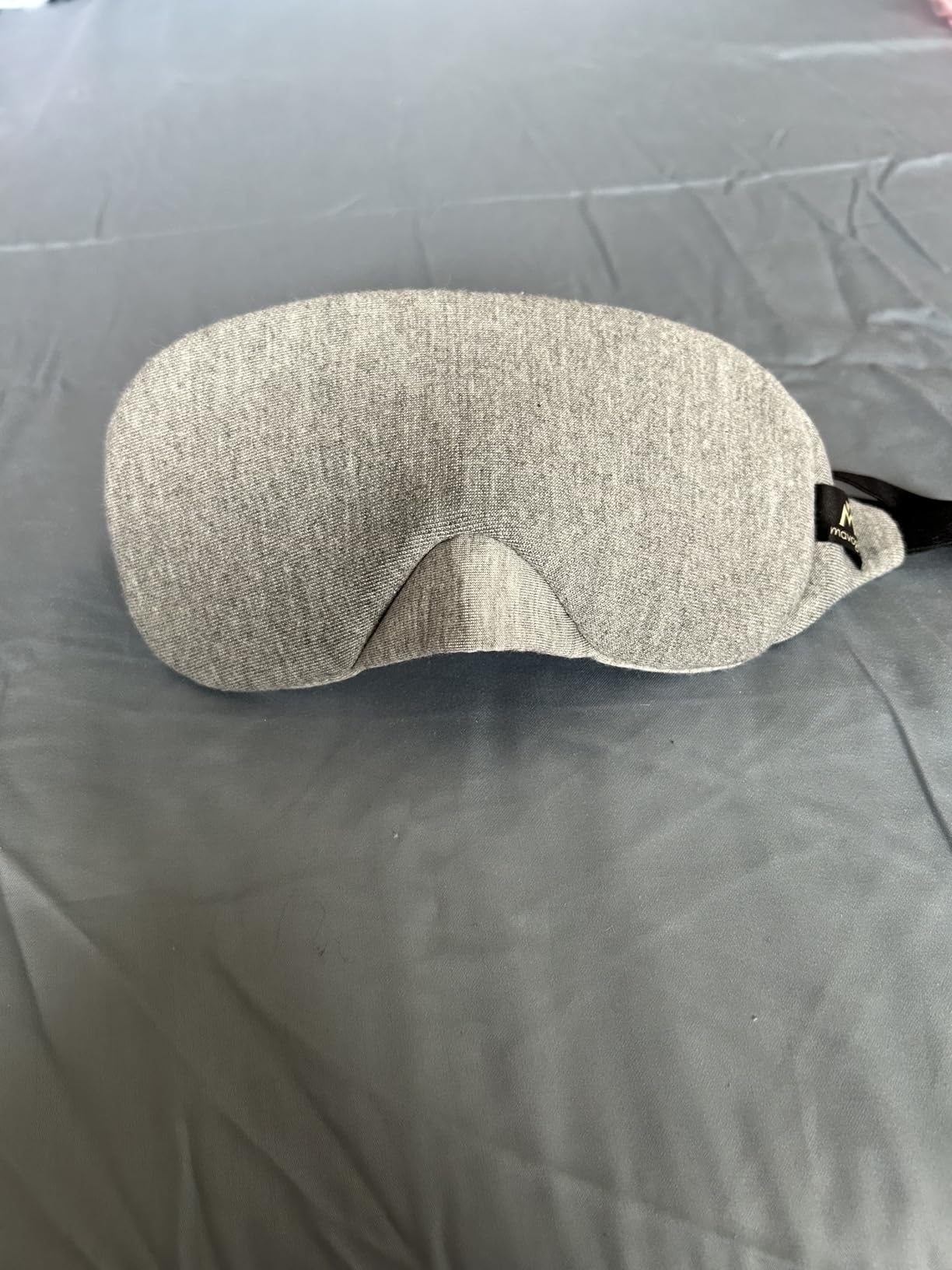 Mavogel Cotton Sleep Eye Mask, Light Blocking with Adjustable Nose Bridge customer photo 2
